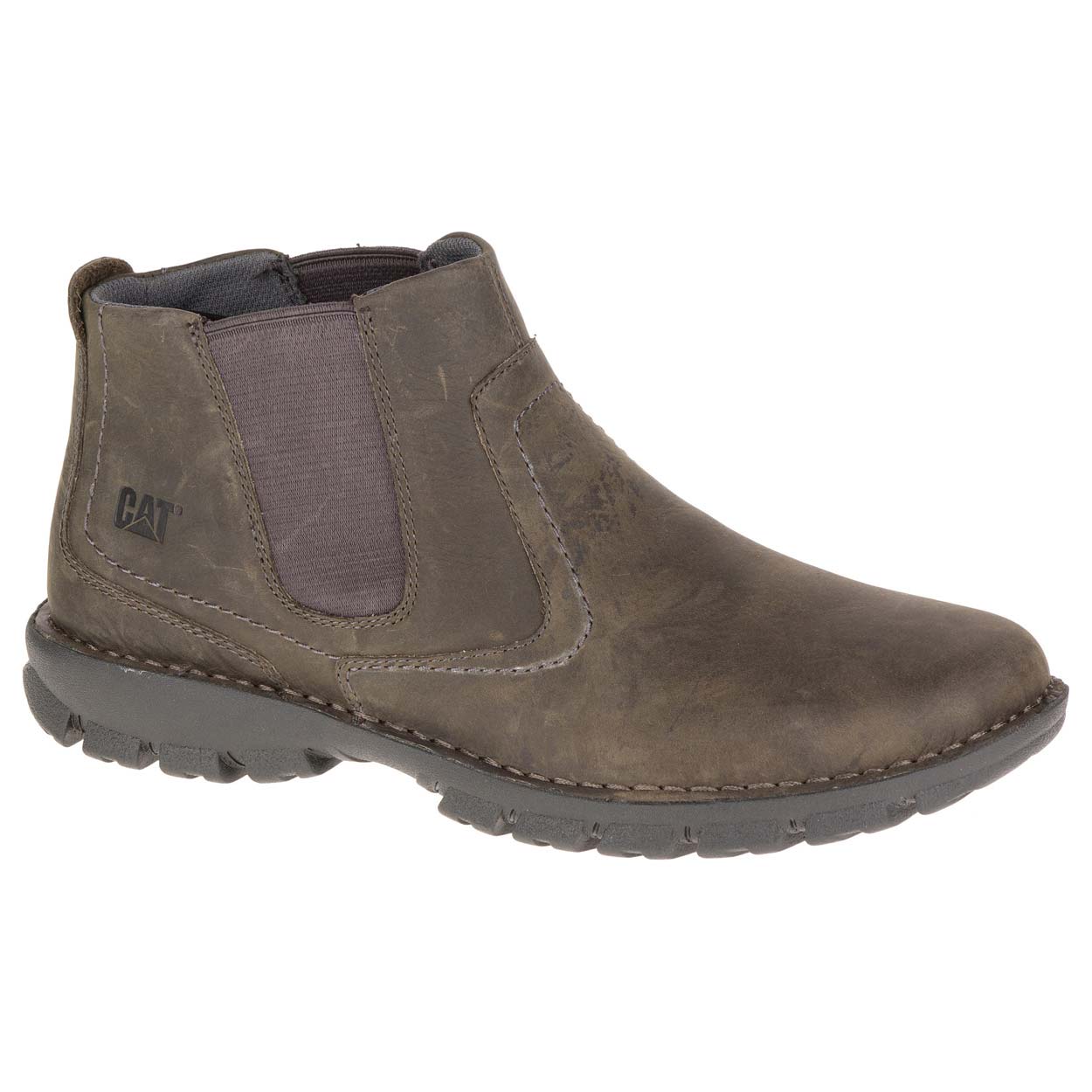 Caterpillar Men's Hoffman Chelsea Boots Dark Grey CAT-82536